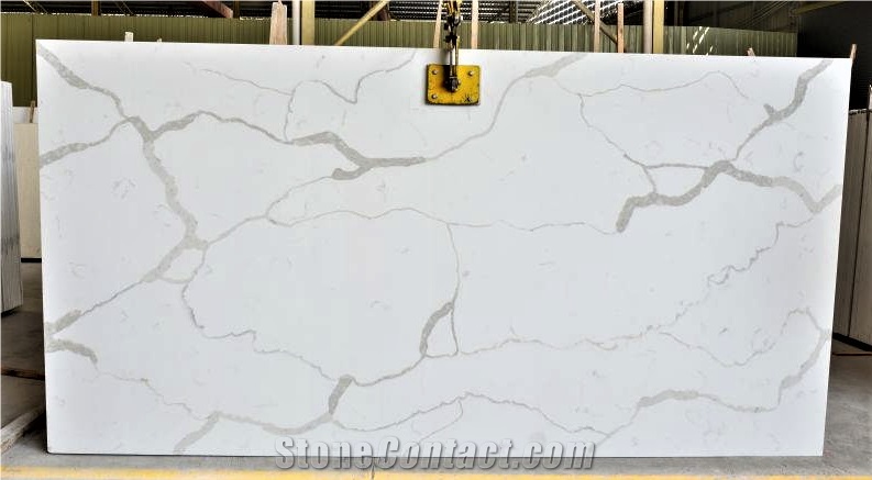 Star Line Calacatta Quartz Stone Slabs