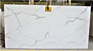Star Line Calacatta Quartz Stone Slabs