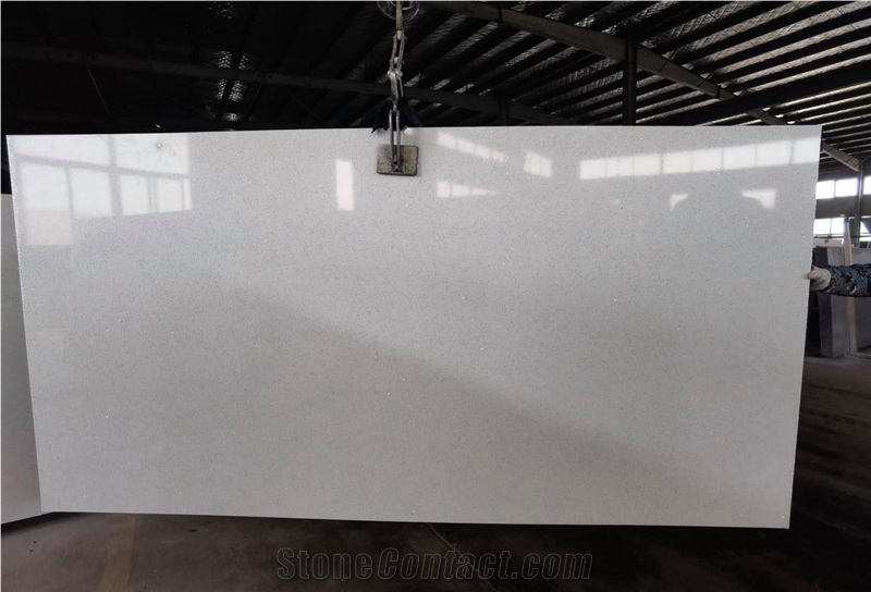 Top Quality Pure White Quartz Stone Slabs