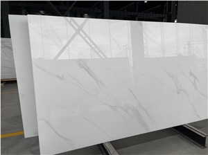 Vintage Calacatta Quartz Slab