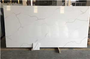 White Quartz With Narrow Veins, Polished Slabs