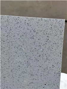 Grey Stellar Galaxy Quartz Slabs