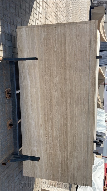 Beige Travertine Polished & Filled