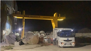 Bergama Grey Granite Quarry