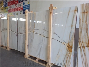 Oro Bianco Spider Marble Slabs