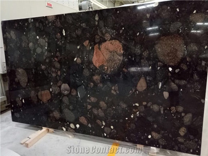 Black Cosmic Granite Slabs