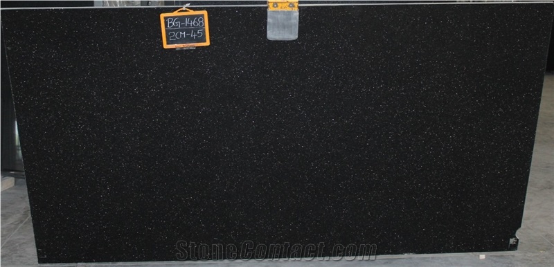 Black Galaxy Granite Slabs