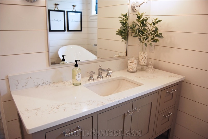 Quartz Bathroom Counter Tops
