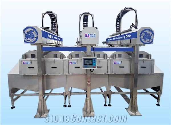 WP - 1600 Super Wide Glaze Spraying Cabin Machine- Porcelain, Rustic Ceramic Tile Equipment