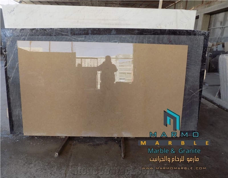 Trista Beige Marble Tiles, Marble Slabs