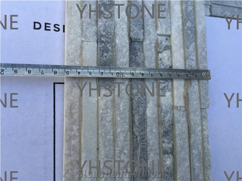 Cloud Grey Natural Stacked Stone Thin Veneer Wall Panels