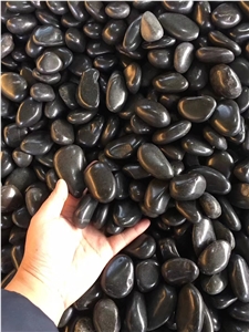 Natural Black Pebble Stone