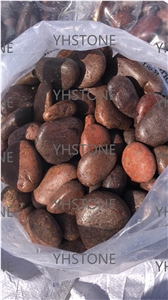 Natural Red Pebble Stone