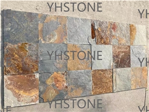 Rusty Natural Flooring Slate Paving Stone, Terrace Flooring