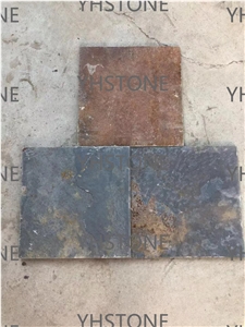 Rusty Natural Flooring Slate Paving Stone, Terrace Flooring