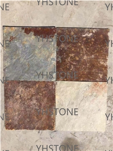 Rusty Natural Flooring Slate Paving Stone, Terrace Flooring