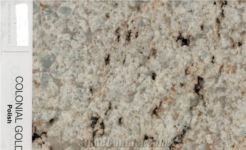 Colonial Gold Granite Slabs, Tiles