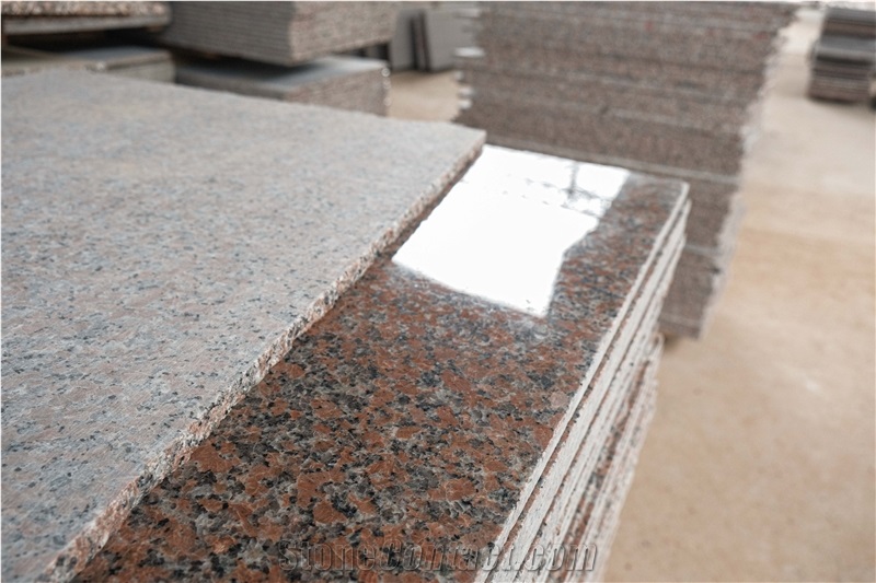 G562 Granite, Cenxi Red Pink Rose Granite Tiles, Slabs