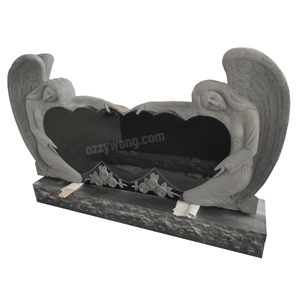 America Single Angel Headstone 04