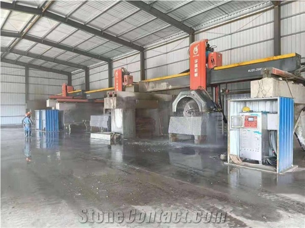 16Pcs Blade Stone Block Cutting Machine For Granite Marble Sandstone