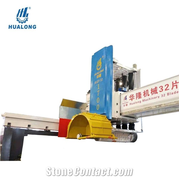Multi Blade Big Granite Bridge Saw Multi Cutter Block Cutting Machine