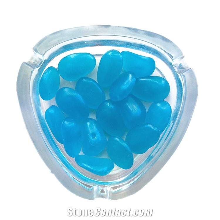 Glow In The Dark Blue Pebbles Wholesale For Sale