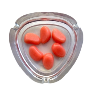 Glow In The Dark Orange Pebbles Stones Wholesale