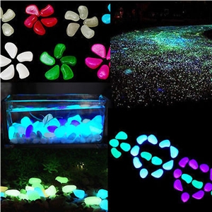 Glow In The Dark Purple Pebbles Stones Wholesale