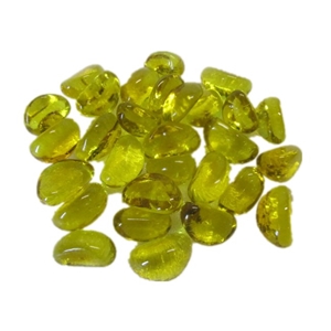 Glow In The Dark Yellow Pebbles Stones Wholesale