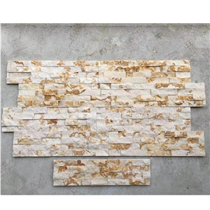 Cheaper Pink Quartzite Outdoor  Thin Stone Veneer