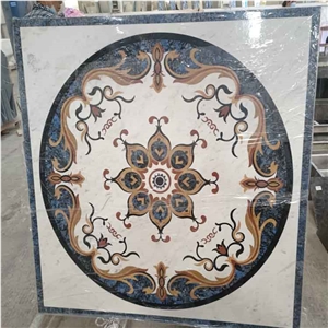 Custom Natural Stone Luxury Stone Waterjet Medallions