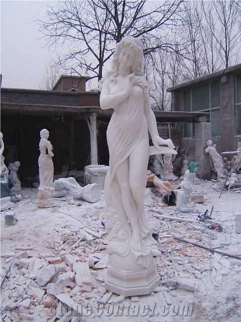 Famous Decorative Marble Apollo Bath Figure Statue