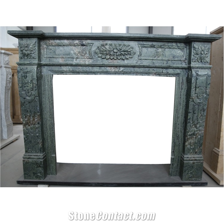 Hot Sale Carrara White Marble Fireplace Surrounds