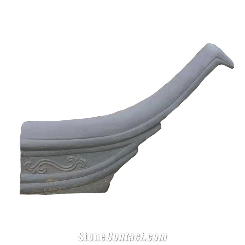 China Suzhou Garden Style Grey Old Clay Roof Tiles