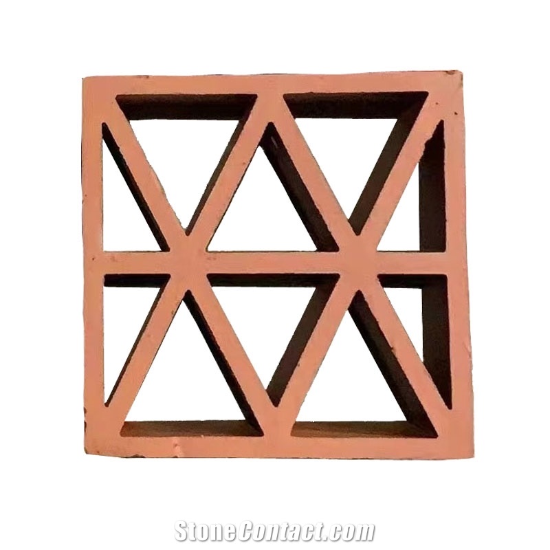 Terracotta Hollow Decorative Brick Wall Breeze Blocks