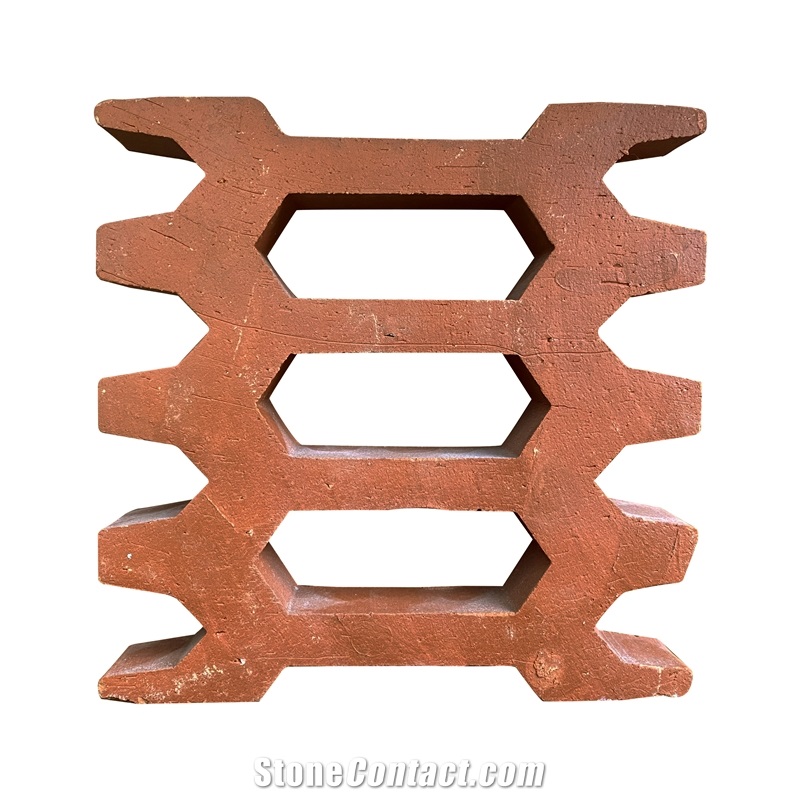 Terracotta Hollow Decorative Brick Wall Breeze Blocks