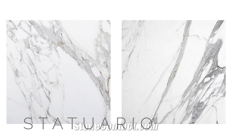 Bianco Statuario Marble Blocks