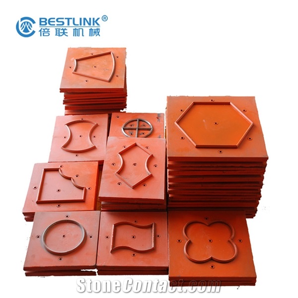 Saw-Cut Face Stone Splitting And Stamping Machine
