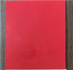 Premium Quality Super Red Quartz Slab With Favolable Price