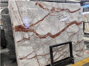 Athena Gold Marble Slab Big Vein Marble Wall Tiles