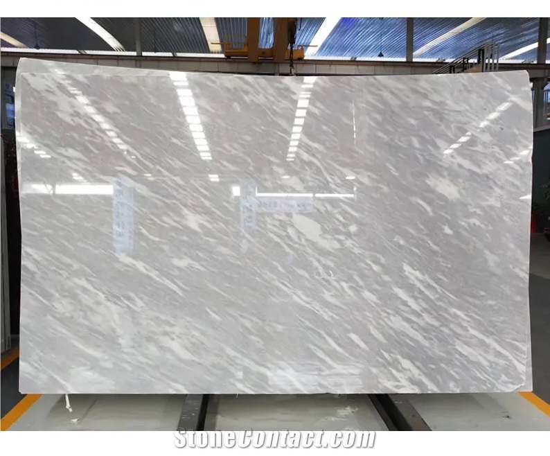Natural Stone Twilight Grey Marble Big Slabs Villa Project