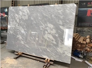Natural Stone Twilight Grey Marble Big Slabs Villa Project