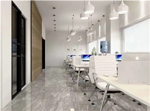 Natural Stone Twilight Grey Marble Big Slabs Villa Project