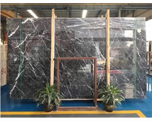 Polished Grigio Argentato Marble,Carnico Grigio Marble Slabs