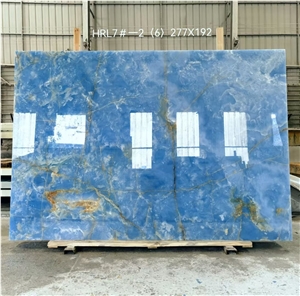 Premium Quality Blue Onyx Slab Slab For Project