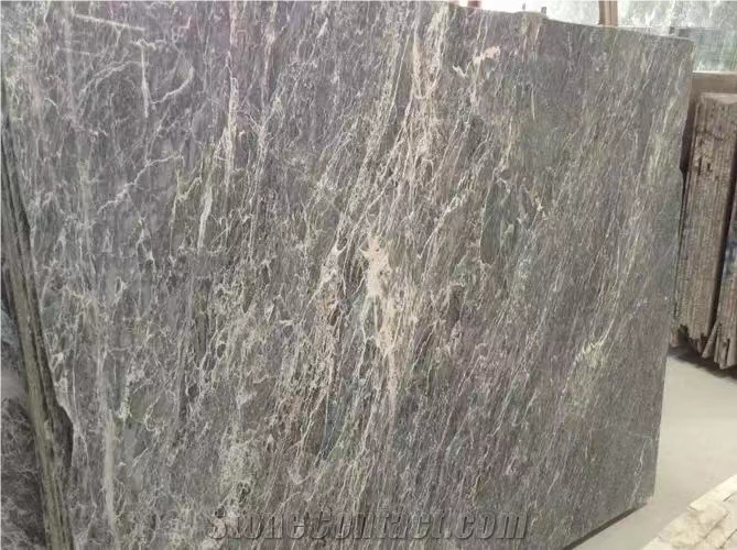 Top Quality Saint Laurent Grey Marble Slabs Bathroom Tiles