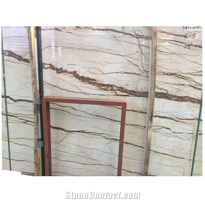 Turkey Crema Sofitel Gold Beige Marble Wall Cladding Tiles