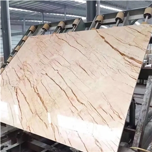 Turkey Crema Sofitel Gold Beige Marble Wall Cladding Tiles