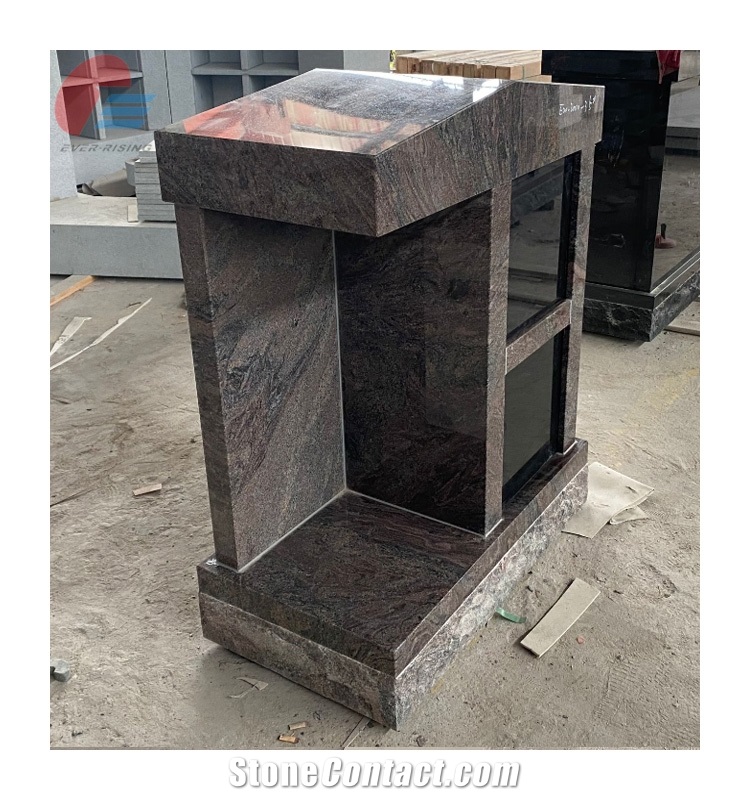Cemetery Paradiso Granite Cremation Columbarium For Sale