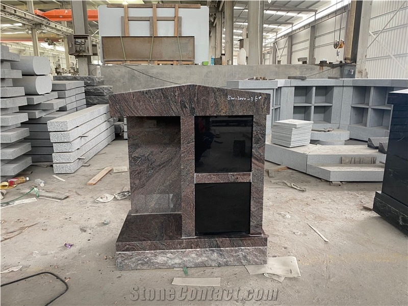 Cemetery Paradiso Granite Cremation Columbarium For Sale